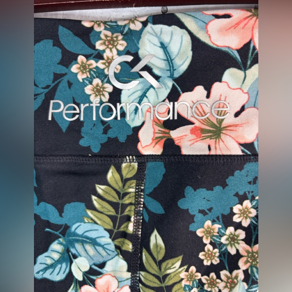 Calvin Klein Performance L Athletic Aloha Hawaiian Floral Shorts - Picture 5 of 7